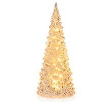 Christmas Acrylic LED Tree 27cm – Warm White Light Up Battery Operated – 1 Piece
