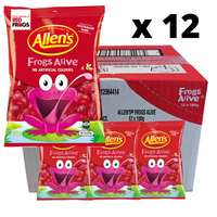 Allens Frogs Alive 190g - 12 Packs
