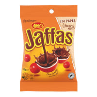 Allens Jaffas 160g x 12 Pack Chocolate Orange Candy
