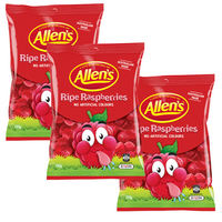 Allens Ripe Raspberries 190g - 3 Pack (Featured Image)
