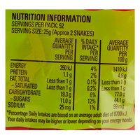 Allens Snakes Alive 1kg Pack
