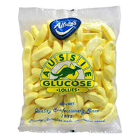 Allseps Aussie Glucose Banana Candy 500g Australian Made Lollies (Featured Image)
