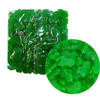 Allseps Green Frogs 1kg Bulk Gummy Lollies Australian Made
