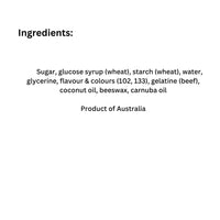 Allseps Spearmint Leaves 1kg Australian Made Gummy Lollies
