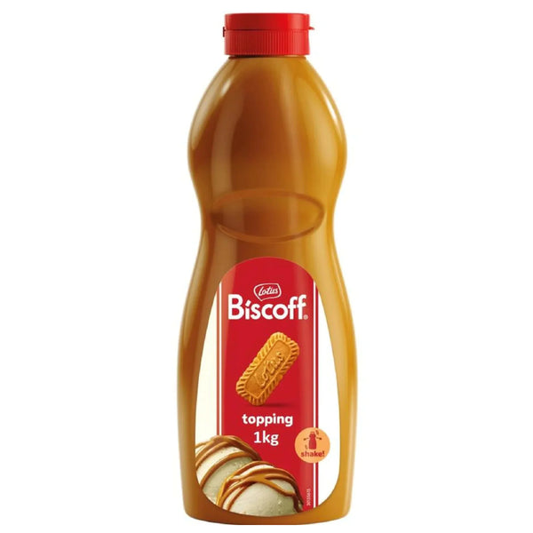 Lotus Biscoff Topping Sauce 1 Litre squeezy bottle dessert drizzle