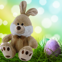 Bunny Biscuit 25cm Light Brown Soft Plush
