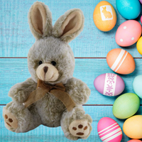Bunny Dusty 14cm Gold Soft Plush
