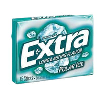 Wrigleys Extra Polar Ice Chewing Gum 15 Pieces x 10 Packs Sugar Free (USA)
