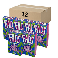 Fyna Fads Fun Sticks 12 Pack 15g Each Candy Powder Lollies Retro Treats (Featured Image)
