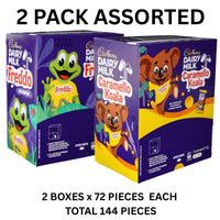 Cadbury Freddo Frog 12g & Caramello Koala 15g Chocolate x 144 Pieces Assorted Pack (Featured Image)
