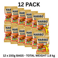 Haribo Goldbears 150g x 12 Pack Original Gummy Bears
