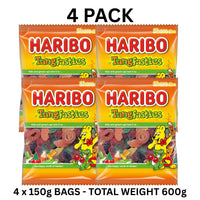 Haribo Tangfastics 150g x 4 Pack Sour Gummy Lollies
