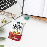 Calbee Harvest Snaps Baked Pea Crisps Chilli Flavour 120g x 2 Packs
