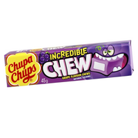 Chupa Chups Incredible Chew Grape 45g x 20
