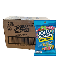 Jolly Rancher Hard Candy 198g - 12 Bag Pack American Candy (Featured Image)
