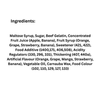 Juicy Jelly Peeled Party Mix 120g - 2 Pack
