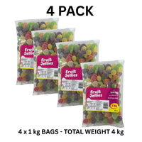 Lolliland Fruit Jellies 1kg x 4 Pack – 4kg Gluten Free Assorted Lollies (Featured Image)
