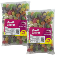 Lolliland Fruit Jellies 1kg x 2 Pack – 2kg Gluten Free Assorted Lollies
