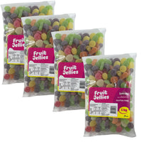 Lolliland Fruit Jellies 1kg x 4 Pack – 4kg Gluten Free Assorted Lollies

