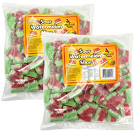 Lolliland Watermelon Slices 1kg x 2 Pack – 2kg Gluten Free Gummy Lollies
