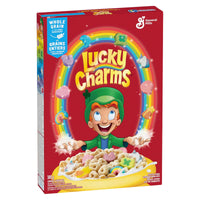 Lucky Charms Frosted Whole Grain Cereal with Colorful Marshmallows 300g Box
