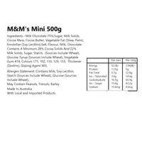M&M Minis 500g
