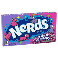 Nerds Candy Strawberry And Grape141g Theatre Box - 2 Pack American Candy
