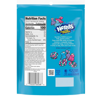 Nerds Gummy Clusters Very Berry 8oz resealable bag – chewy gummy center with crunchy Nerds candy coating

