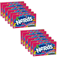 Nerds Rainbow 141g Box Theatre Box - 12 Box Pack American Candy (Featured Image)
