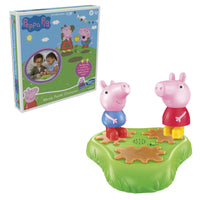 Hasbro Peppa Pig Muddy Puddle Champion Board Game ages 3 plus 1 to 2 players with lights and sounds
