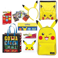 Pokemon Jnr Gotta Catch ’Em All Showbag – Pikachu Backpack, Toys And Accessories (Featured Image)
