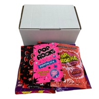 Pop Rocks Popping Candy Variety Pack - 6 Assorted Flavours - Bulk Value Pack of 12 Packs Boxed
