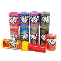 Push Pop Candy 15g - 6 Piece Pack Assorted Flavours
