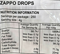 Zappo Drops 1kg - 240 Piece Pack

