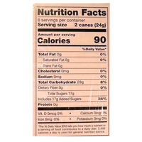 Smarties Candy Canes 12 pack – colourful fruity Christmas candy canes - Nutrition Facts
