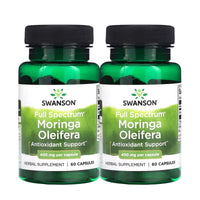 Swanson Moringa Oleifera Leaf 400mg 60 Capsules 2 Pack (Featured Image)
