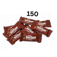 Tim Tam Original Chocolate Biscuit 18g x 150 individually Wrapped Portions Carton Bulk Box
