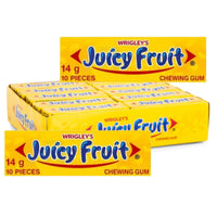 Wrigley's Juicy Fruit Sugar Free Gum 14g x 30 Packets (Featured Image)
