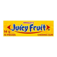 Wrigley's Juicy Fruit Sugar Free Gum 14g x 30 Packets

