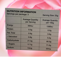 Zappo Millions Strawberry Flavour 75g x 6 Piece Pack

