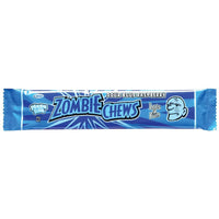 Zombie Chews Sour Blue Raspberry 28g - 72 Bar Pack
