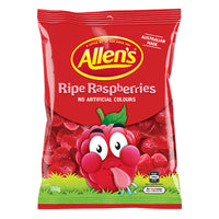 Allens Ripe Raspberries 190g - 12 Pack - Aussie Variety-AU Ancel Online