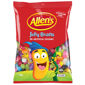 Allens Jelly Beans 190g - 12 Packs - Aussie Variety-AU Ancel Online