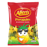 Allens Pineapple 170g - 12 Pack - Aussie Variety-AU Ancel Online
