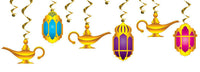 Arabian Nights Lamp Lantern Whirls Pack of 12
