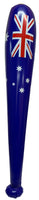 Aussie Flag Inflatable Basebsall Bat 80cm
