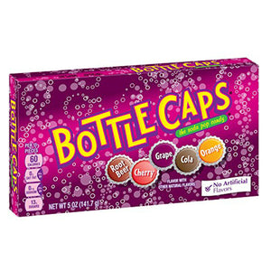 Bottle Caps 141g x 10 Pack Theatre Box American Candy