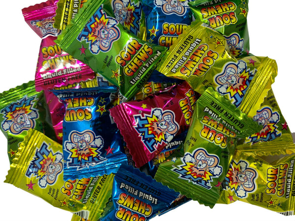 TNT Sour Chews 4.5g x 50 Piece Pack - Aussie Variety-AU Ancel Online