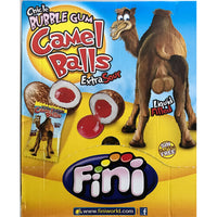 Fini Camel Balls 5g Liquid Filled Extra Sour Bubble Gum - 200 Pack - Aussie Variety-AU Ancel Online