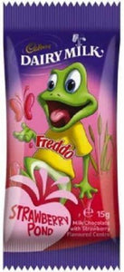 Freddo Frog Strawberry Pond 15g x 72 Piece Pack - Aussie Variety-AU Ancel Online